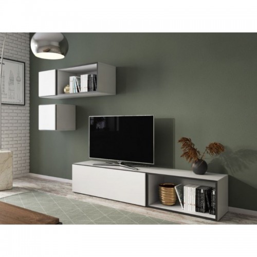 Вітальня ROCO 5 CAMA білий/чорний/білий