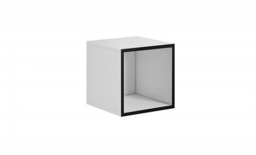 Пенал квадратний ROCO kwadrat otwarta 'RO-6' CAMA білий/чорний