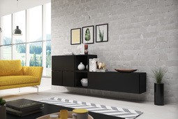 Вітальня ROCO 9 CAMA чорний