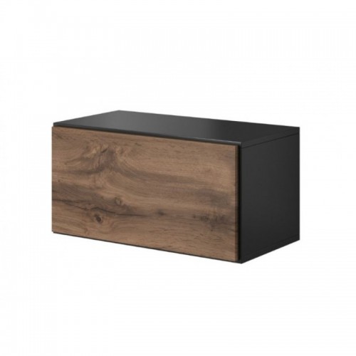 Вітрина ROCO pełna 'RO-3' CAMA антрацит / дуб Вотан