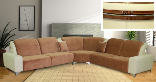 Диван угловой раскладной ROLAND Blonski