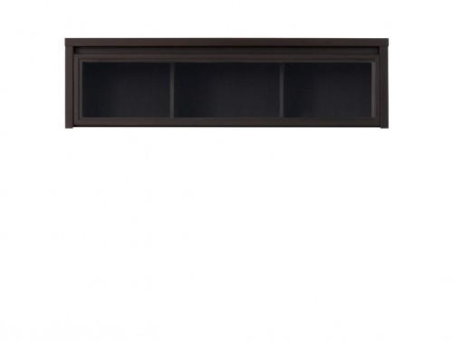 Вітрина навісна SFW1W/140 Kaspian BRW  wenge