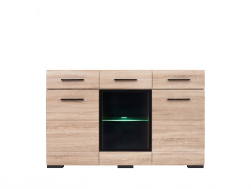 Комод FEVER KOM1W2D2S / 9/15 BRW дуб Сонома