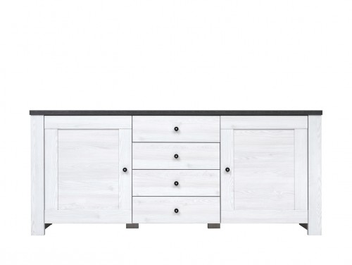 КОМОД ANTWERPEN KOM2D4S / 8/18 BRW лиственница светлая / сосна ларик