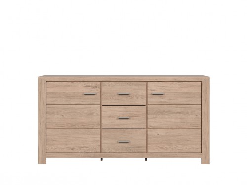 КОМОД LUTTICH KOM2D3S / 9 / 17I BRW дуб барриковий