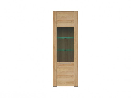 ВІТРИНА DINARO II REG1W / 20/7 / B BRW дуб рів'єра