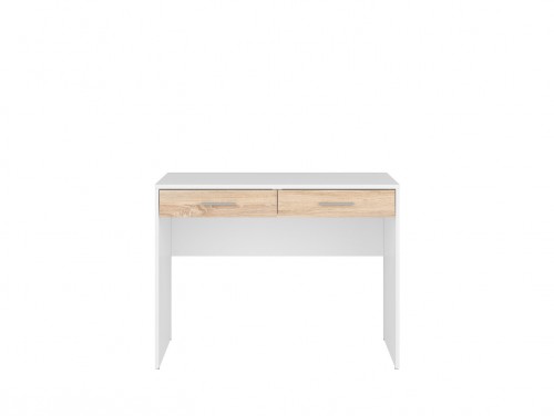 Стіл письмовий BIU2S Nepo BRW білий / дуб sonoma