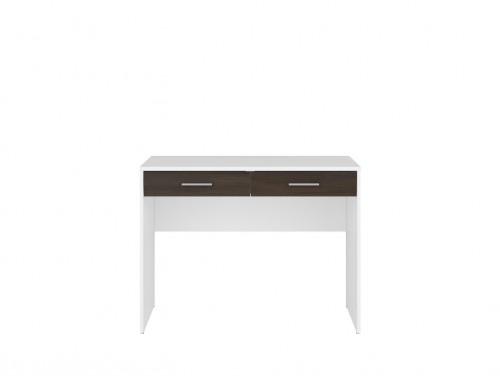 Стіл письмовий BIU2S Nepo BRW білий / венге