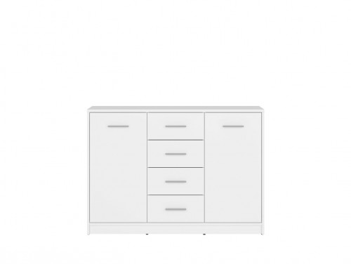 Комод KOM2D4S Nepo BRW белый