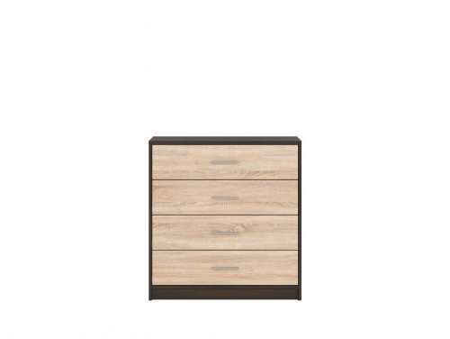 Комод KOM4S Nepo BRW венге / дуб sonoma