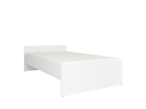 Кровать LOZ 120  Nepo BRW белый