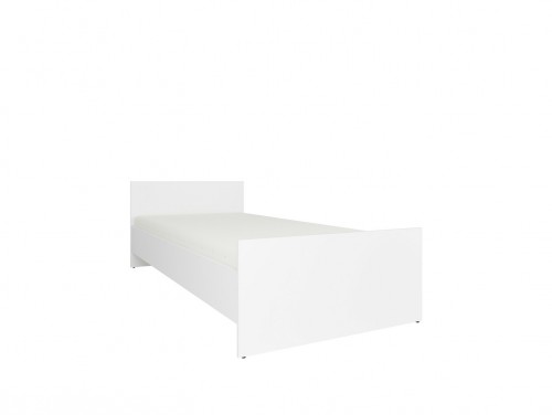 Кровать LOZ 90 Nepo BRW белый