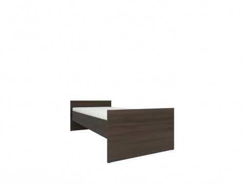 Кровать LOZ / 90 A (без вклада, без матраса) Nepo BRW  венге