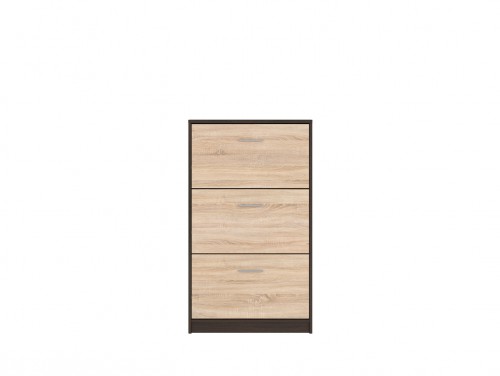 Тумба для обуви SFB3K Nepo BRW венге / дуб сонома