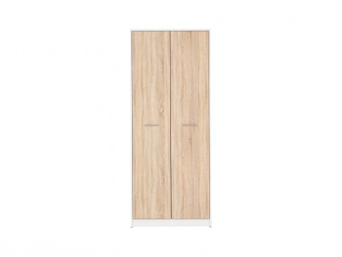 Шафа SZF2D Nepo BRW білий / дуб sonoma