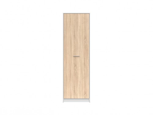 Стелаж закритий REG1D Nepo BRW білий / дуб sonoma