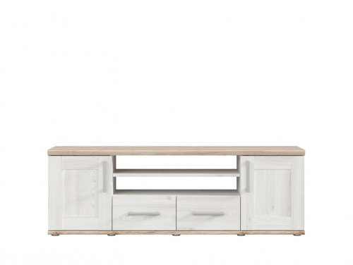 Тумба ТВ ROMANCE RTV2D2S BRW дуб сан-Ремо светлый