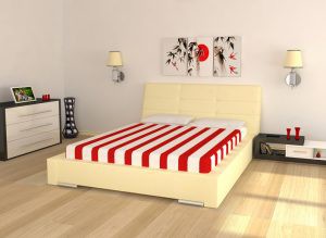 Кровать Sara Blonski бежевый