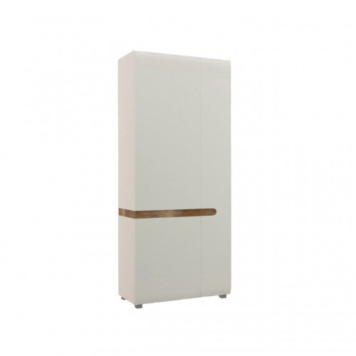 Шафа Letis H Blonski білий глянець/дуб каньйон