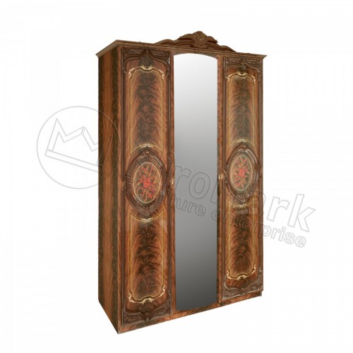 ​ШАФА Реджина 3дв МіроМарк Перо горіх