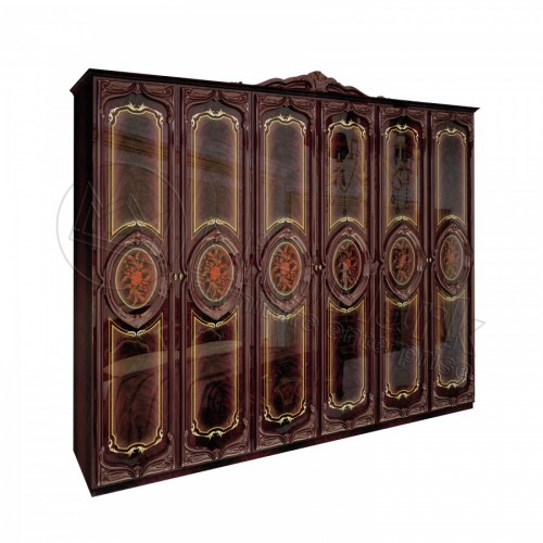 ШАФА Реджина 6дв БезДзеркал МіроМарк Перо Рубіно