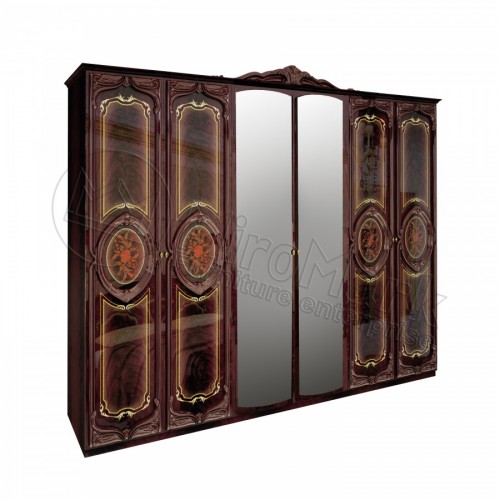 ШАФА Реджина 6дв МіроМарк Перо Рубіно