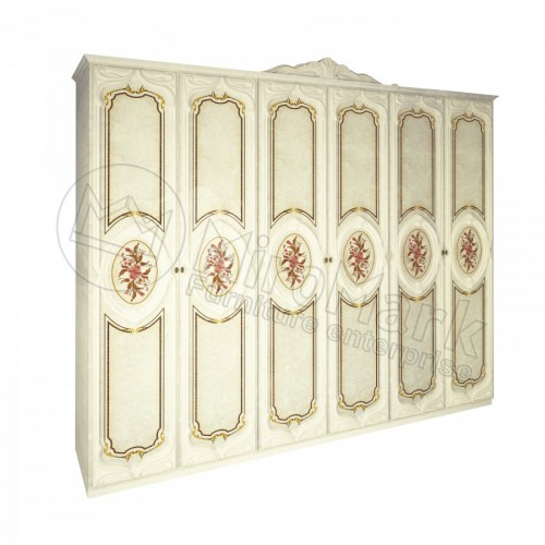 ШАФА Реджина 6дв БезДзеркал МіроМарк Радіка беж