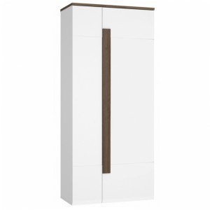 Шкаф для одежды Recent RCTS823 Forte Дуб Табак/Белый глянец