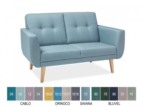 Диван Signal Melia 2 velvet Bluvel