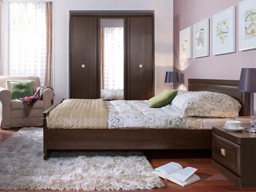 Спальня Oregon BRW дуб кентербері