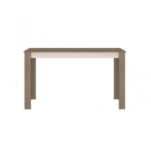 Стол обеденный ARTE M Blonski дуб Cонома трюфель/белый глянец