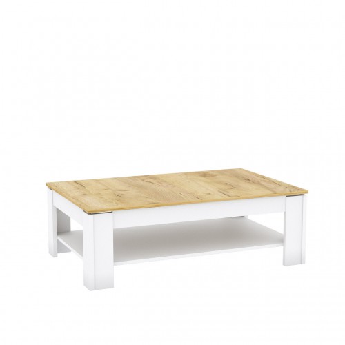 Стіл журнальний Camilla К Blonski дуб крафт золотий/білий матовий