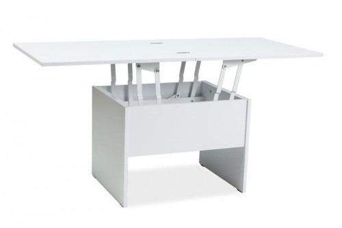 Стол-трансформер журнальный/обеденный  COSTA B Signal Белый
