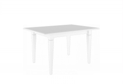 Стол обеденный - 140 вайт Гербор ясен снежный / сосна