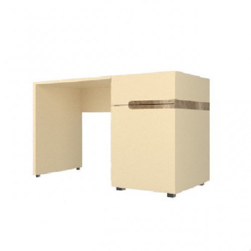 Стіл письмовий правий Letis T2 Blonski кремовий глянець/дуб каньйон