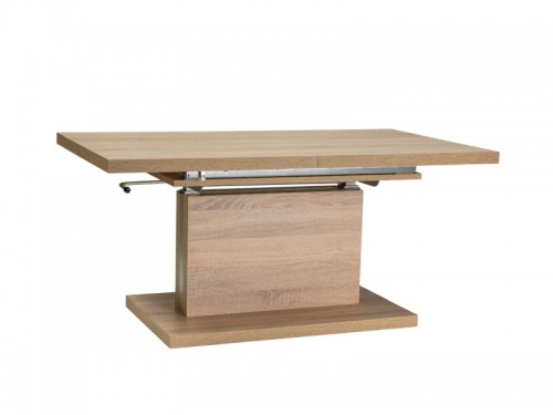 Стол-трансформер журнальный/обеденный  AMBER Signal Дуб Сонома