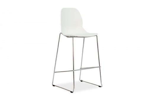 Барный стул Italo H-2 Signal Белый/хром