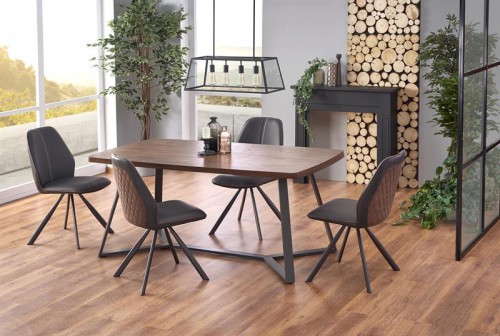 Обідній стіл Halmar CARUZZO 180/90/76 cm темний горіх