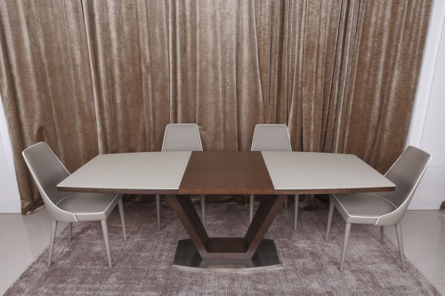 Стол Detroit Nicolas крем/венге