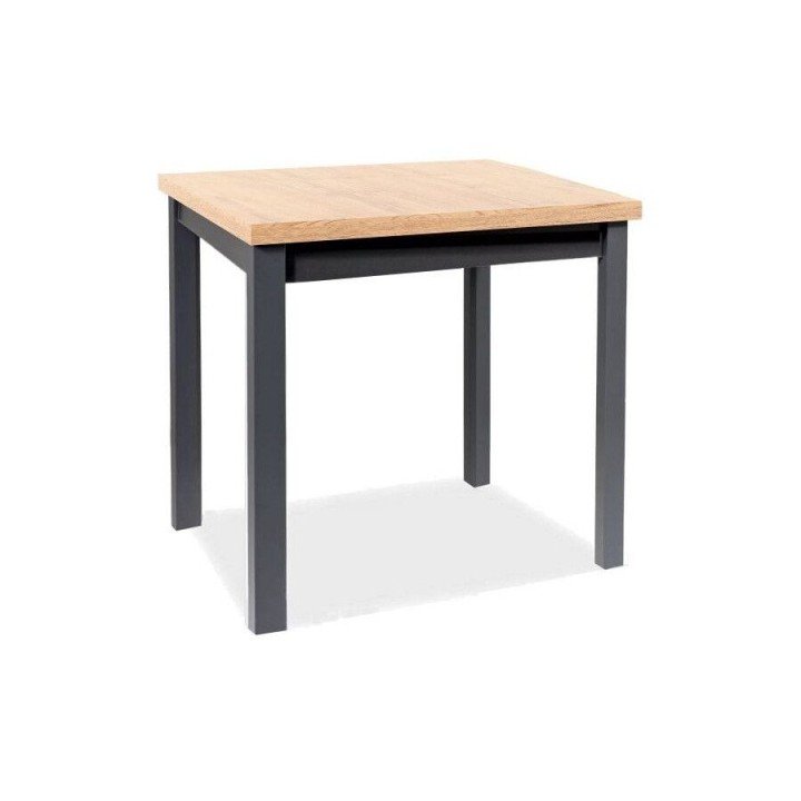 Стол Adam 65х90Signal Дуб Артизан / Черный