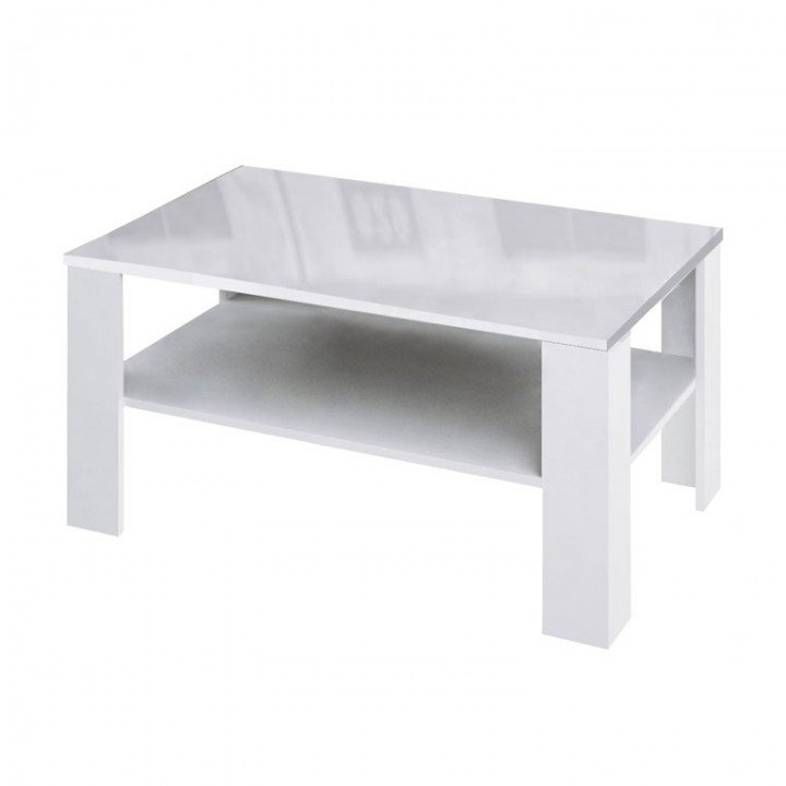 СТІЛ ЖУРНАЛЬНИЙ 1100х700 Рома RM-183-WB MiroMark білий глянець