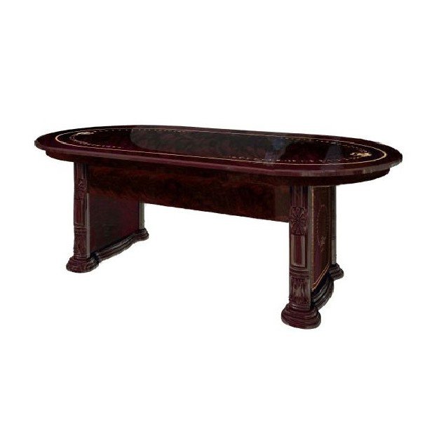 Стол обеденный Чикаго CH-31-PR MiroMark перо рубино