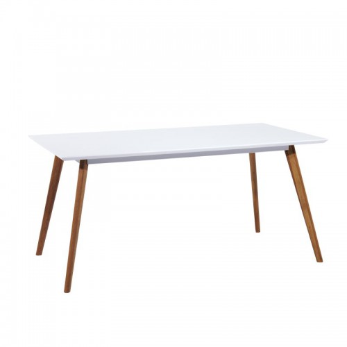 Стол Signal Milan 140х80 Белый/Дуб