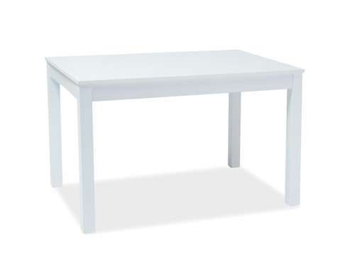 Стол обеденный Prism 120(160)x80x75 Signal Белый