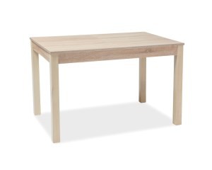 Стол обеденный Prism 120(160)x80x75 Signal Дуб Сонома