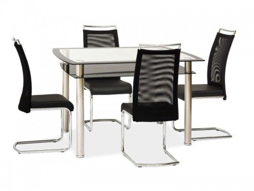 Стол Signal Rodi 120х80 Прозрачный