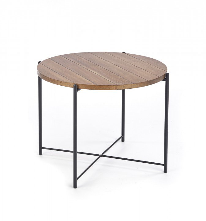 Столик журнальний Halmar Tanaka Горіх / Чорний