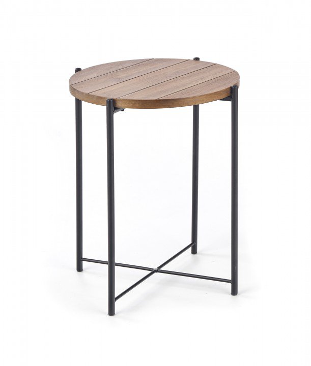 Столик журнальний Halmar Tanaka S Горіх / Чорний