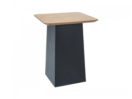 Журнальний столик Signal Tom Дуб/Чорний