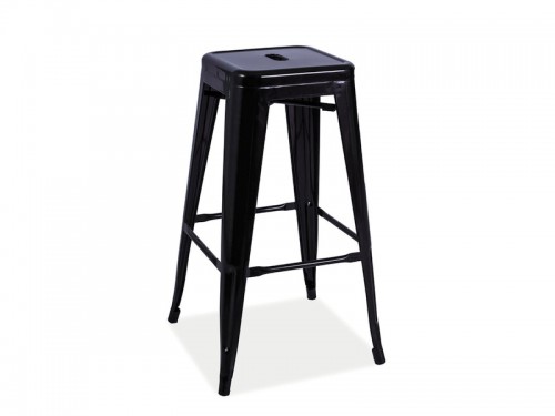 Барный стул Signal Long Черный матовый